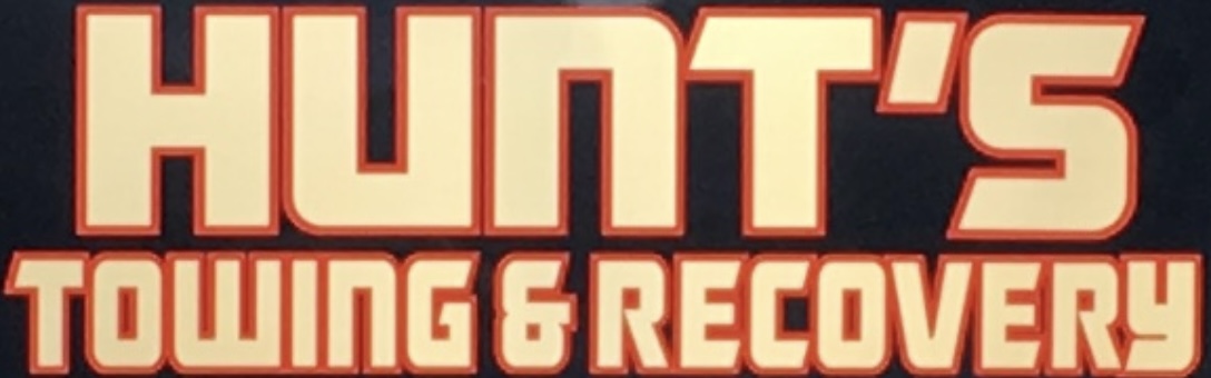 Original Hunt’s Towing & Recovery lettering